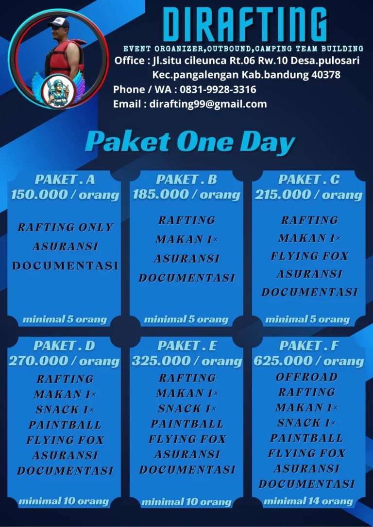Paket One Day Dirafting Bandung