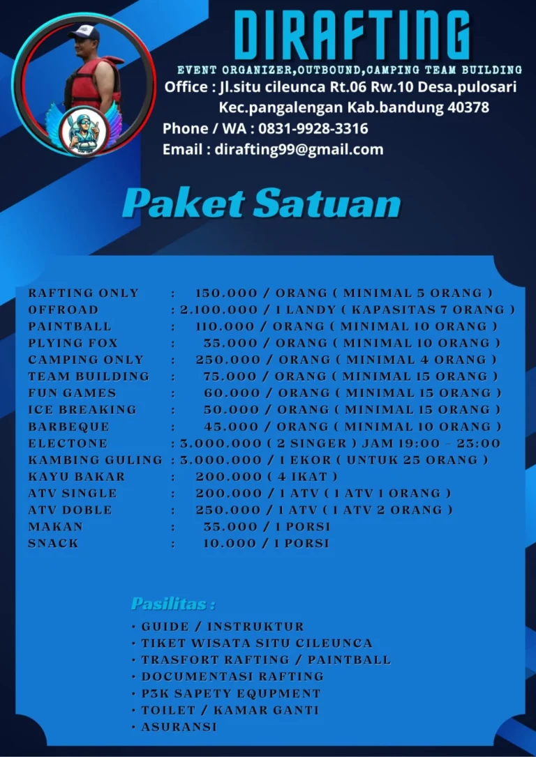 paket satuan dirafting bandung